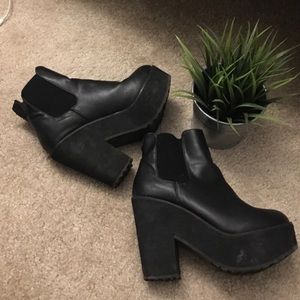 Forever 21 platform boots