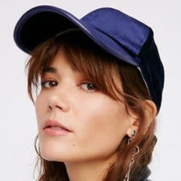 Lady Luck Velvet CAP Baseball Ball Hat Navy Grey - Picture 4 of 5