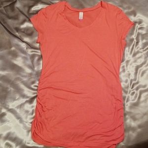 Juniors short t-shirt blouse