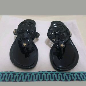 Tory Burch Miller Black Patent Sz 7.5
