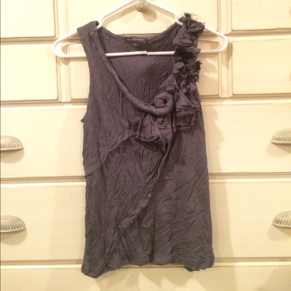 Anthropologie Pretty Tank Top