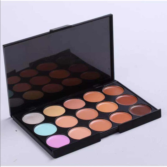 💕❤️🌷New 10pcs makeup brushes +1concealer palette - Picture 3 of 5