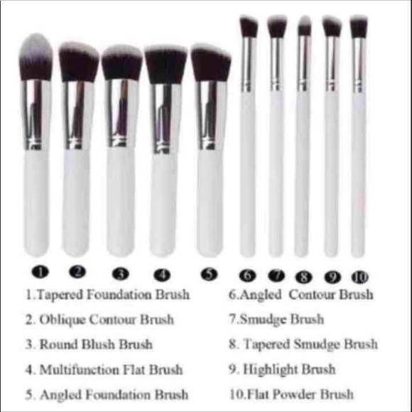 💕❤️🌷New 10pcs makeup brushes +1concealer palette - Picture 5 of 5