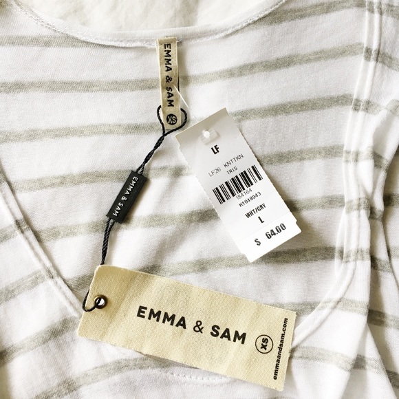 LF Emma + Sam Asymmetrical Hem Tank Top - Picture 4 of 4