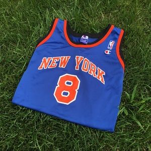 Vintage NY Knicks Latrell Sprewell Champion Jersey