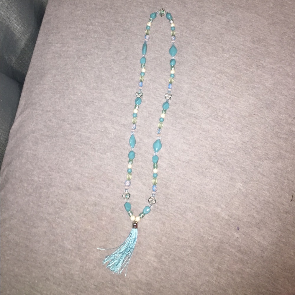 Tassel necklace