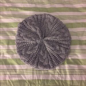 Gray and Navy Blue Beanies