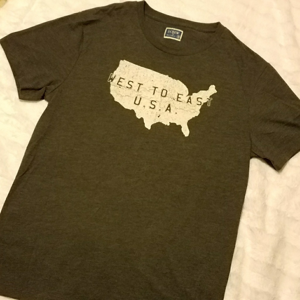 J CREW West to East U.S.A top