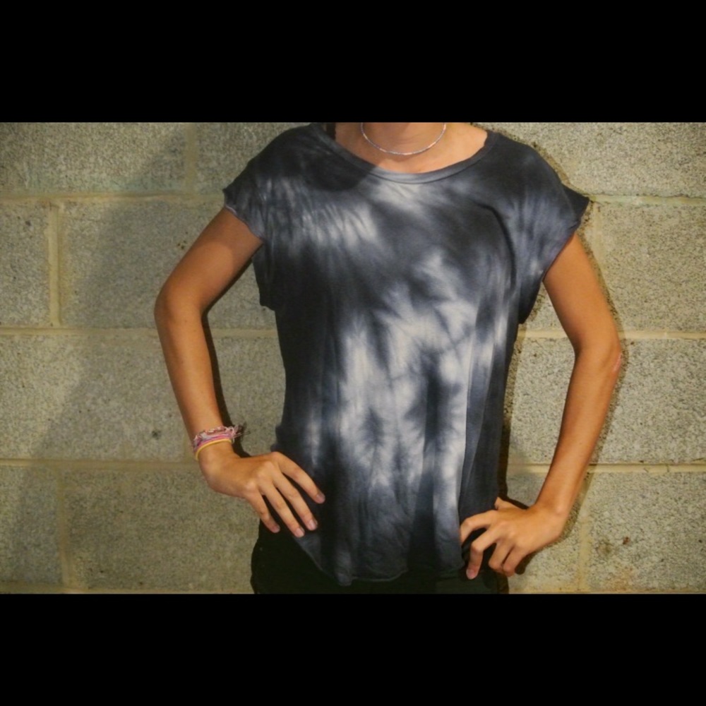 Blue Tie Dye Shirt