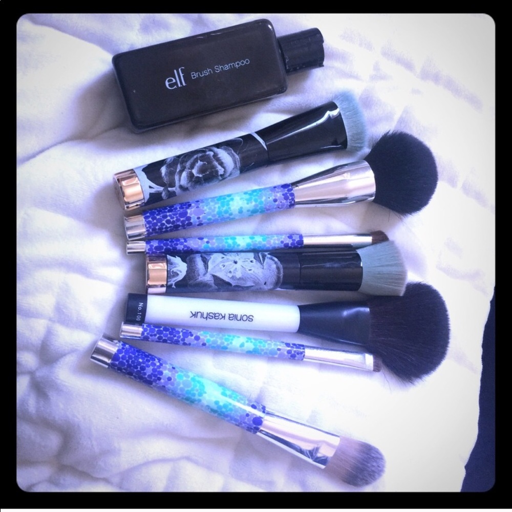 Sonia Kashuk brushes and brush shampoo!