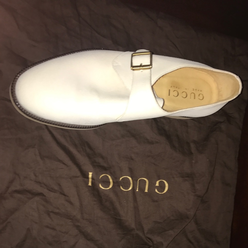 Men's Gucci size 44 monk strap loafers