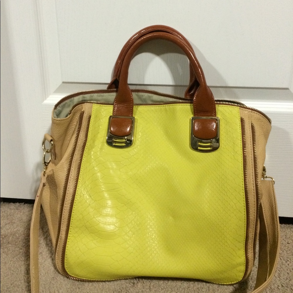 Steve Madden leather tote