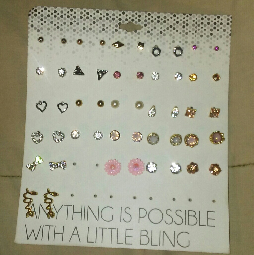 Brand new cute stud earrings