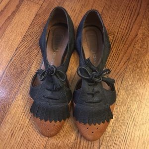 Jeffrey Campbell cutout Oxfords