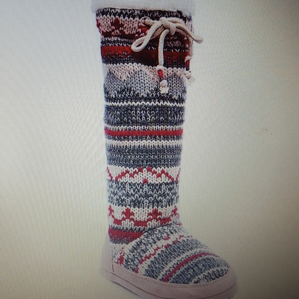 Women's Mad love Dafne  Bootie Slippers- Grey xl - Picture 2 of 4