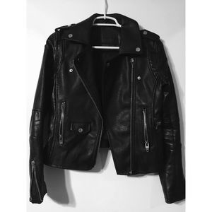 Blank NYC Easy Rider Faux Leather Moto Jacket
