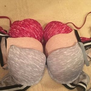 3 push up bra bundle