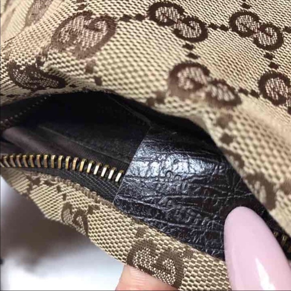 💯 Auth Gucci horsebit hand bag - Picture 6 of 8