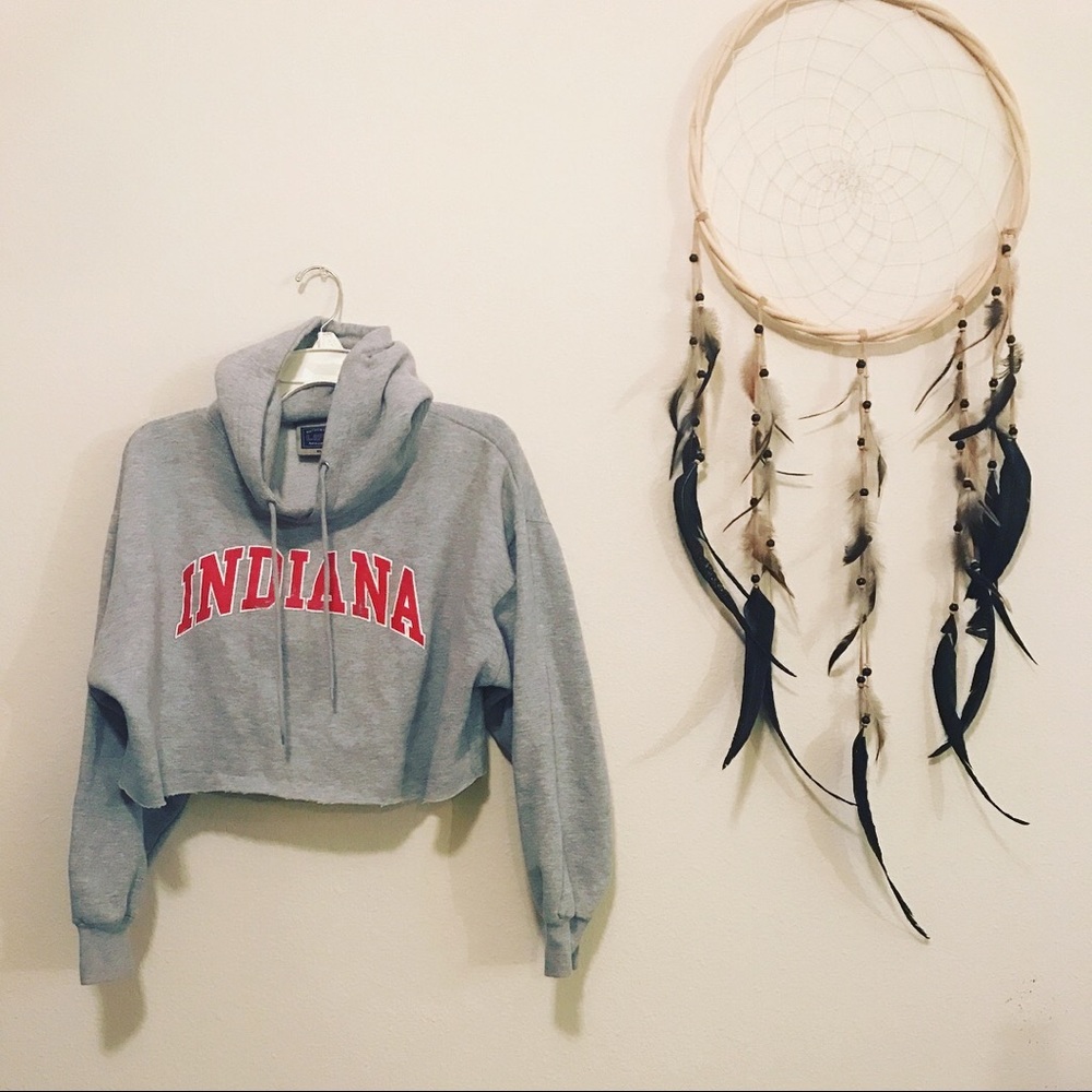 Crop top hoodie I made