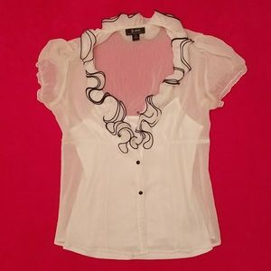 Byer California "B-Wear" Dress Shirt Size Medium