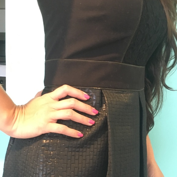 Rachel Roy Dress 👗 Black- Size 6 - Picture 4 of 5