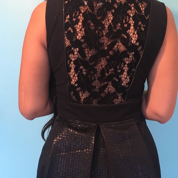 Rachel Roy Dress 👗 Black- Size 6 - Picture 3 of 5