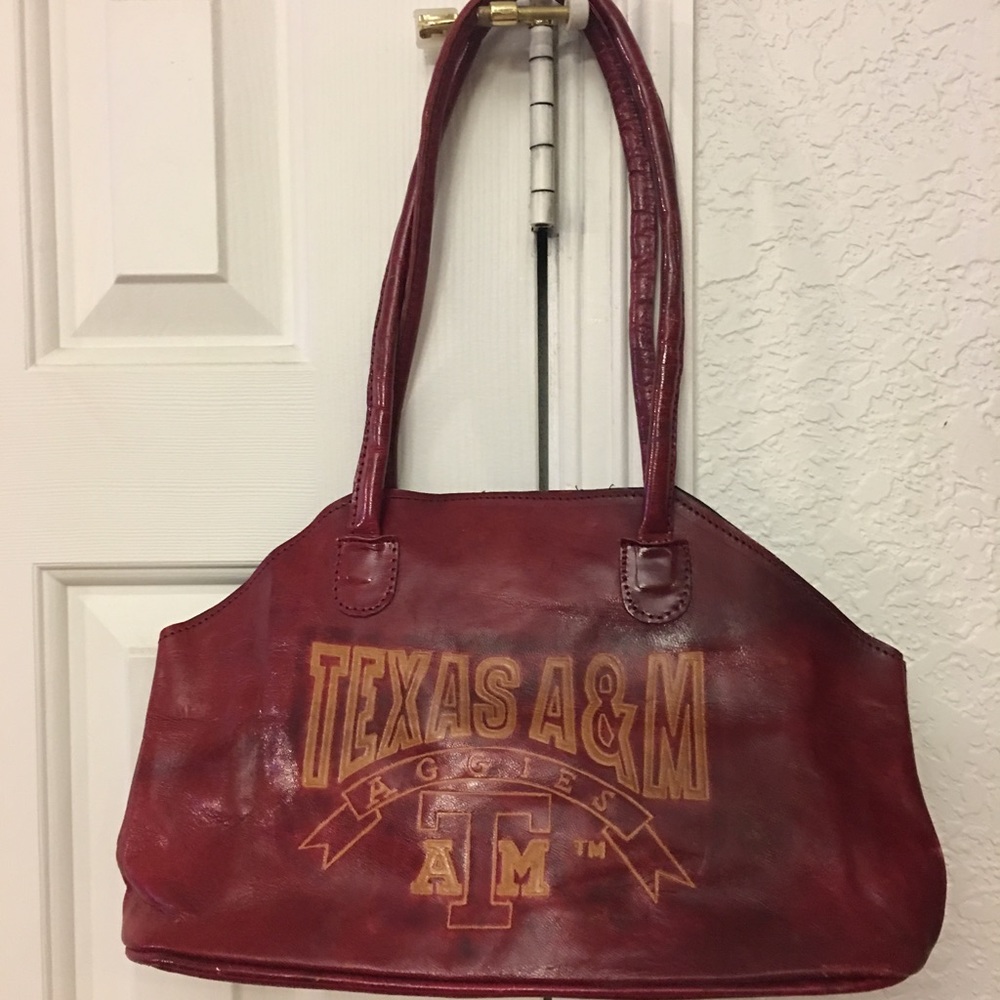 😍2/$29 Leather A&M Supercute ** see pics
