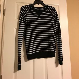 Forever 21 black & white striped sweater