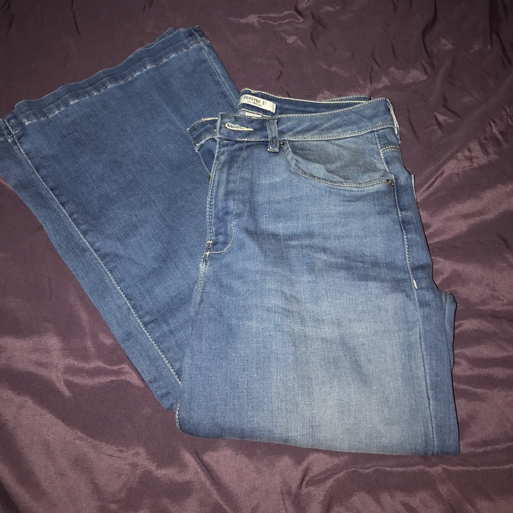 Forever 21 High Rise Boot Cut Jeans