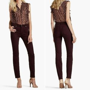 Lucky Brand Hayden Skinny Jeans in Wine