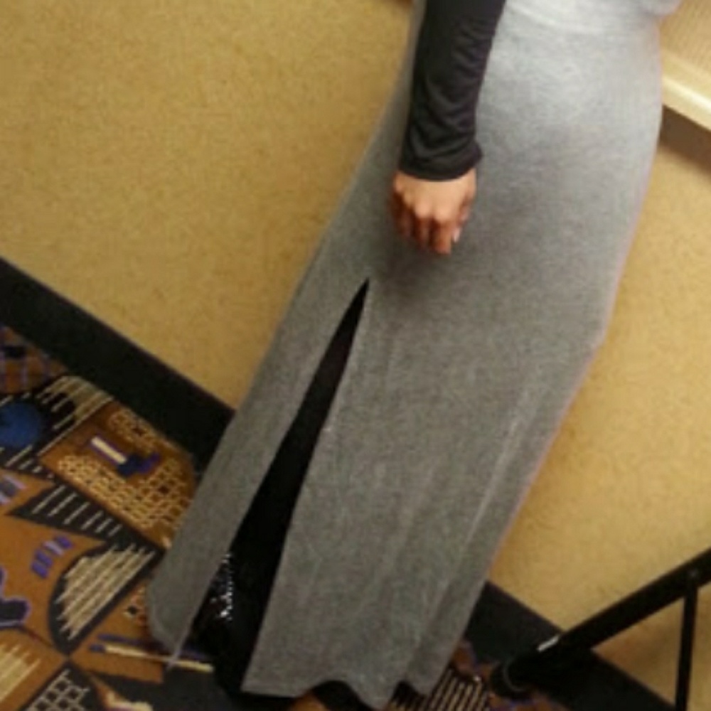 Long High Waisted Skirt