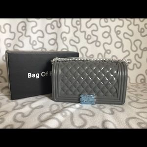 Gray ToyBoy Super Cute Jelly Bag 💦☔️