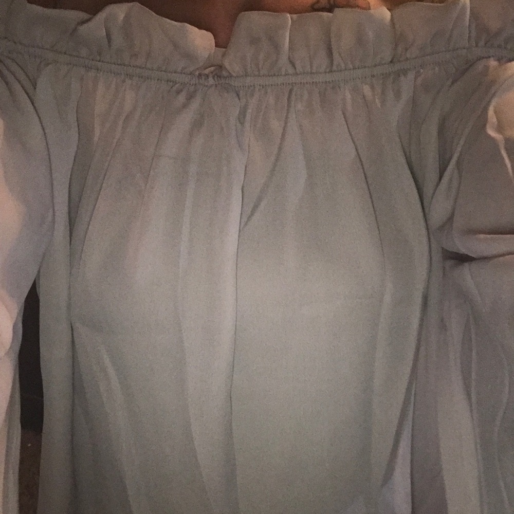 Cute boho off shoulder crop top - Picture 5 of 5