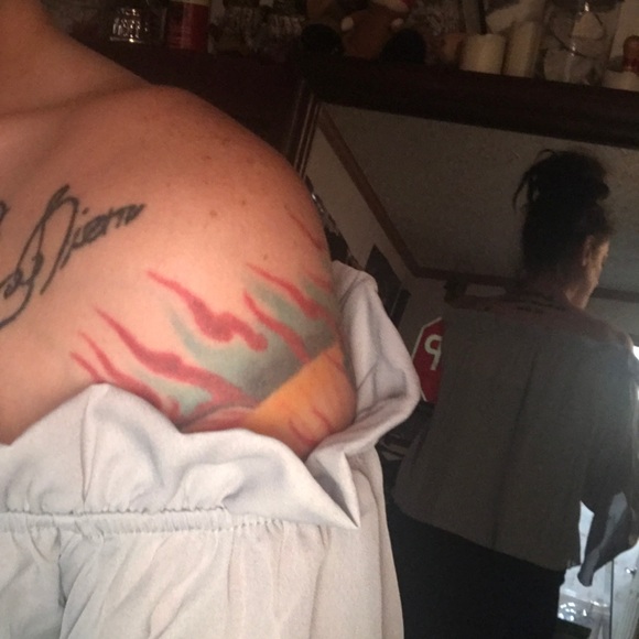 Cute boho off shoulder crop top - Picture 4 of 5