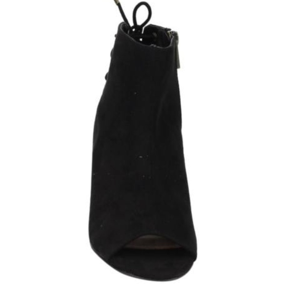 highlight black short chunky heel - Picture 3 of 4