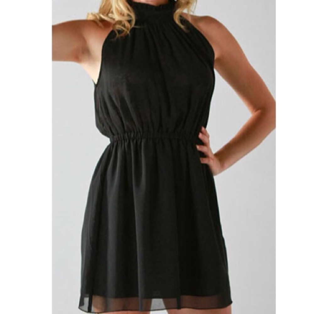 👑High Neck Dress