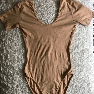 Nude Cotton Bodysuit