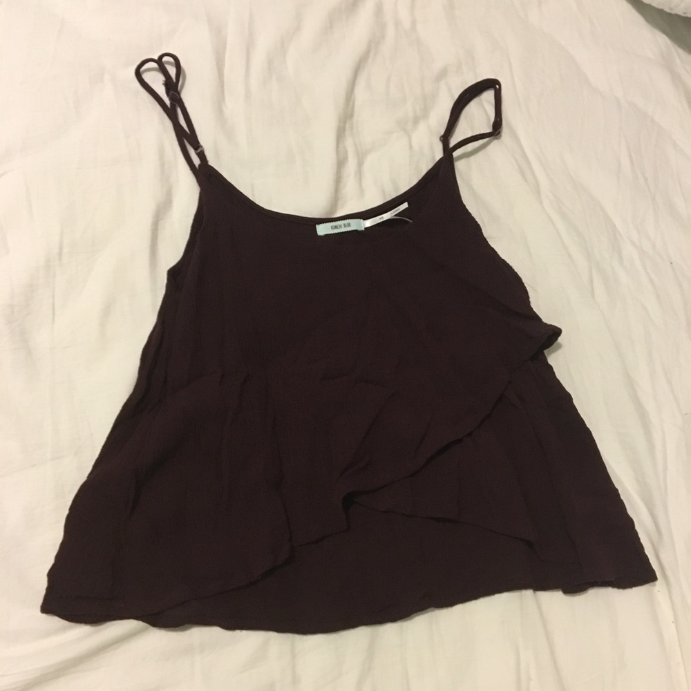 Urban Outfitters Ruffle Tank Top