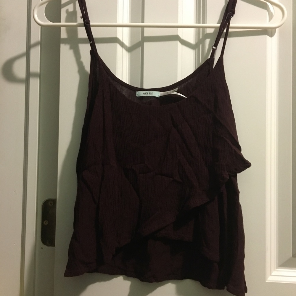 Urban Outfitters Ruffle Tank Top - Picture 2 of 2