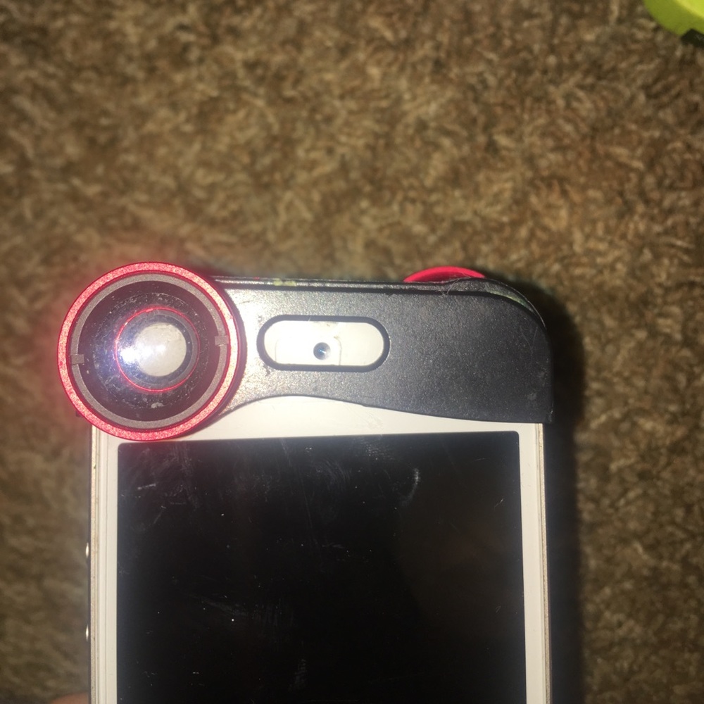 iPhone 5s fisheye lens
