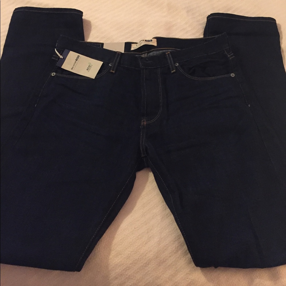 NWT Big Star Straight Leg Dark Wash Jeans | Men's Waist 32 | Classic Fit