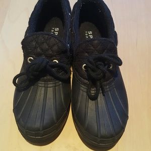 Sperry duckling rain shoes