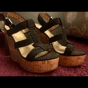 Charlotte Russe Wedge Heels - Size 10