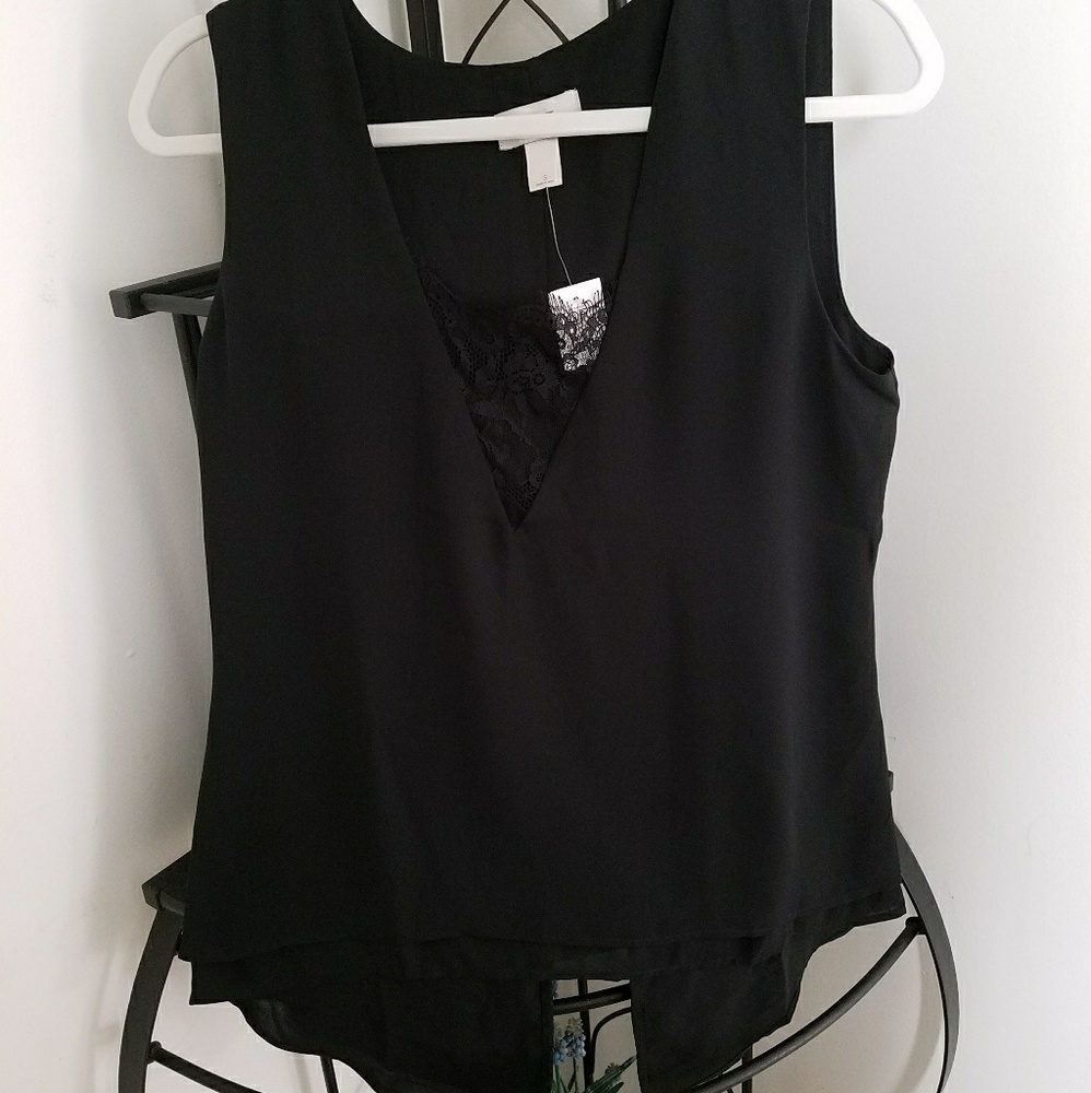 Beautiful Black Loft Top