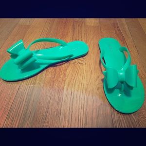 express jelly bow flip flop