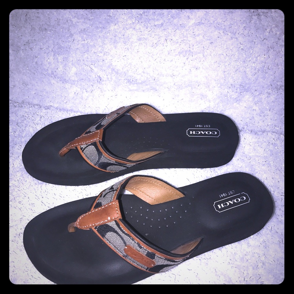Coach sandals