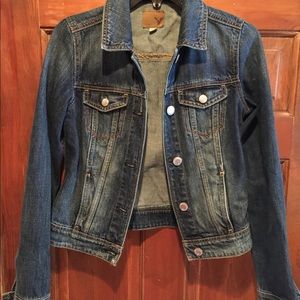 America Eagle XS Boyfriend Jean Jacket