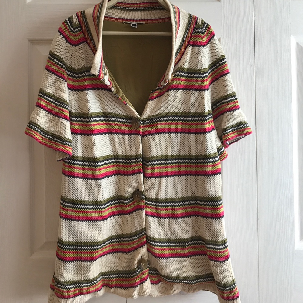 Nanette Lepore multi-colored sweater