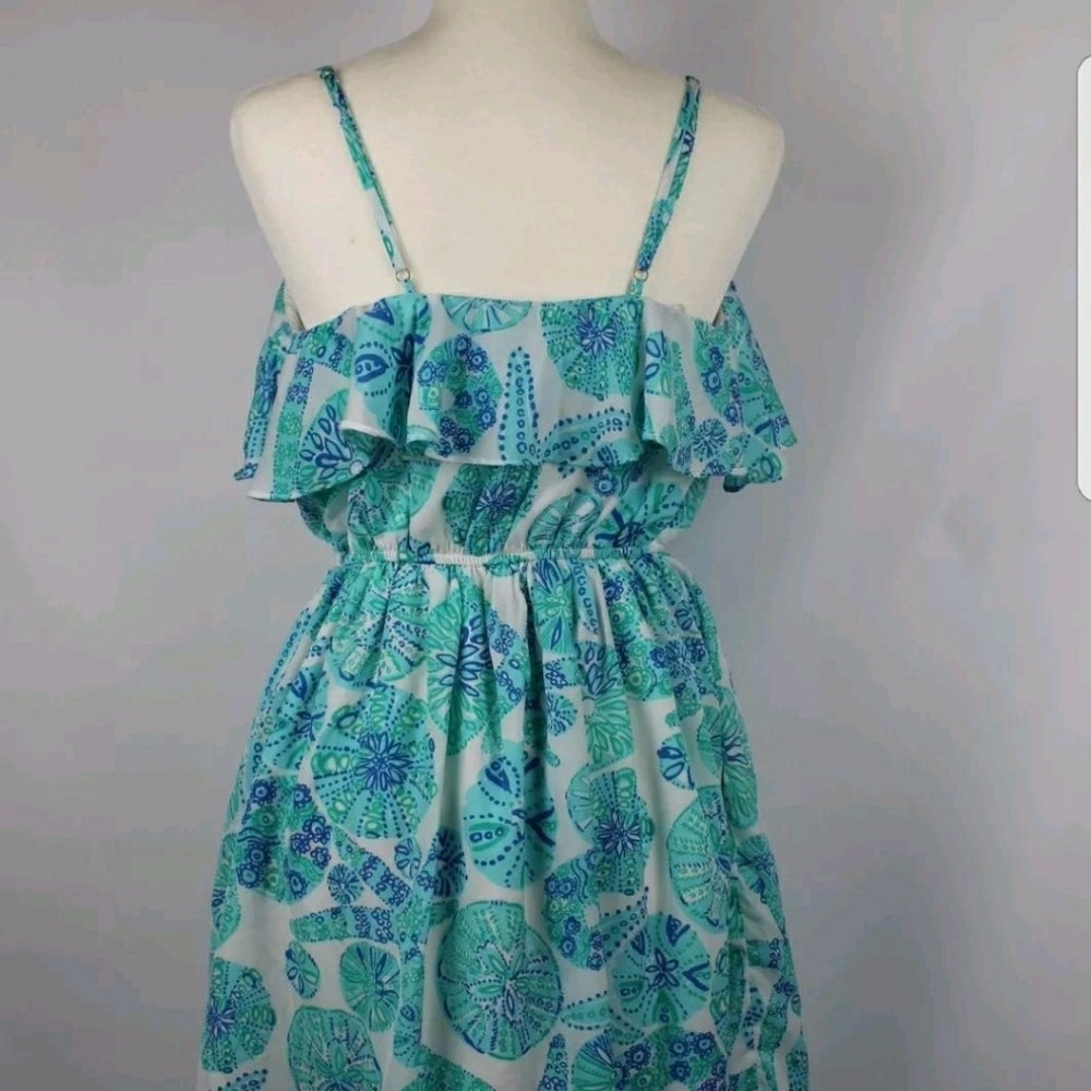 Lilly Pulitzer for target Sea Urchin teal dress - Picture 4 of 8
