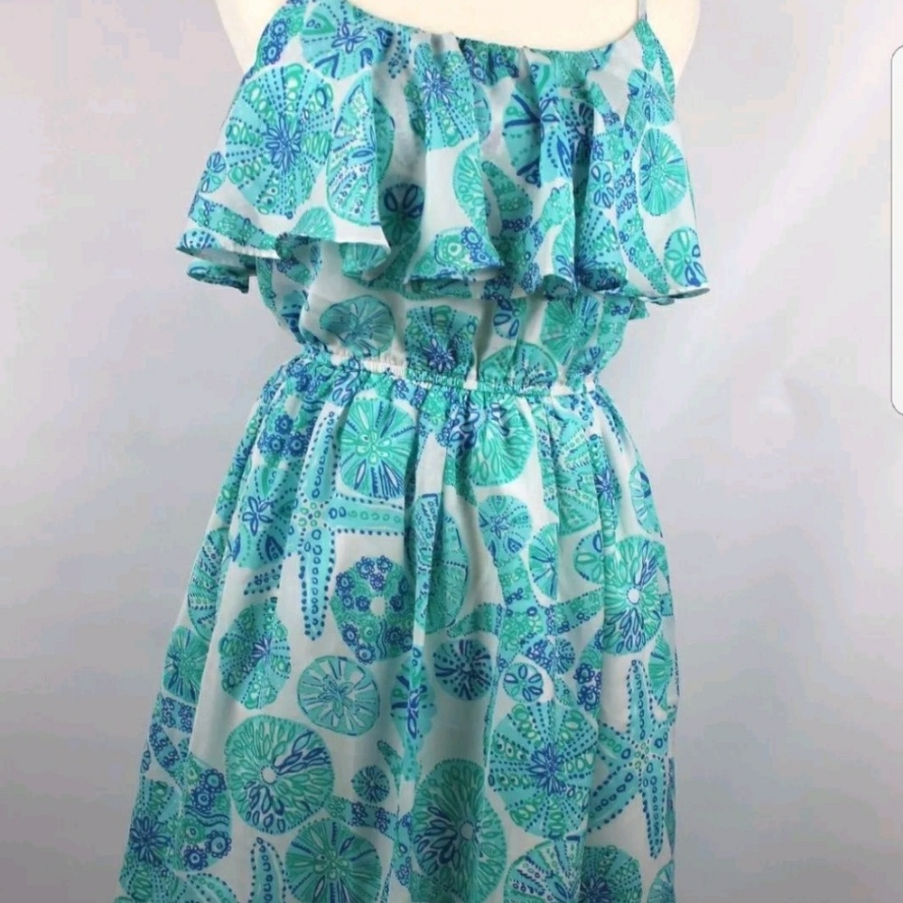 Lilly Pulitzer for target Sea Urchin teal dress - Picture 7 of 8